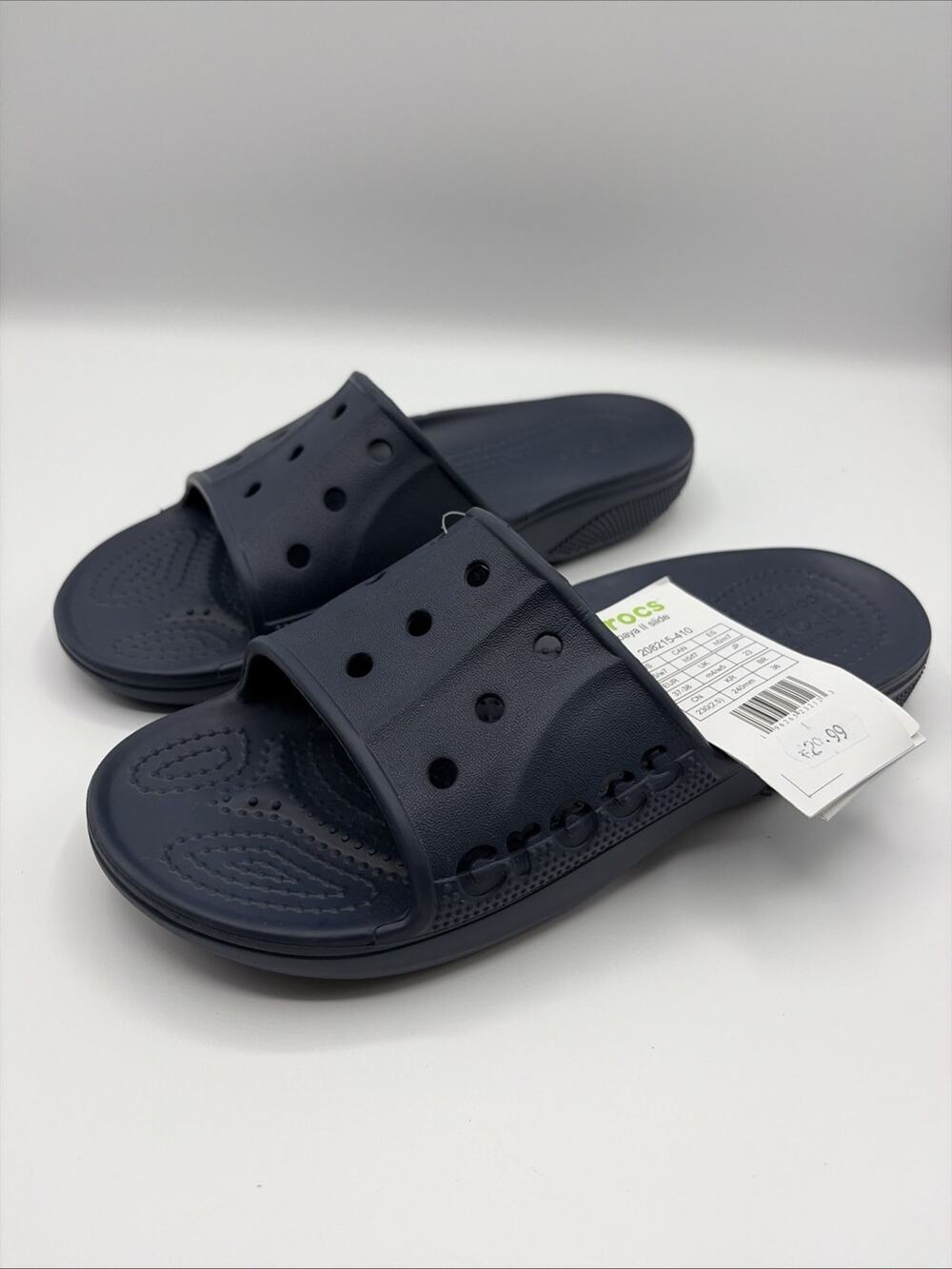Crocs Adult Baya II Slide Sandals 208215-410 Navy Blue Unisex M5 W7 NWT
